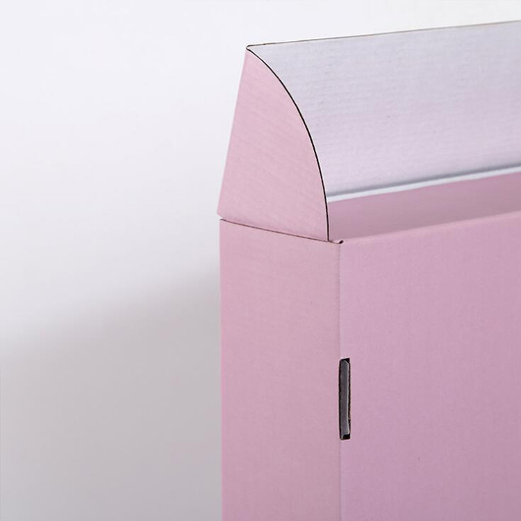 E Flute Corrugated Mailing Boxes 66% Recycled Material For Clothes