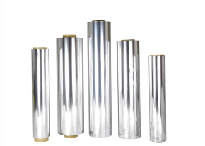 1500mm self-adhesive plastic sealing roll 3 inch thermoplastic PET metallized film