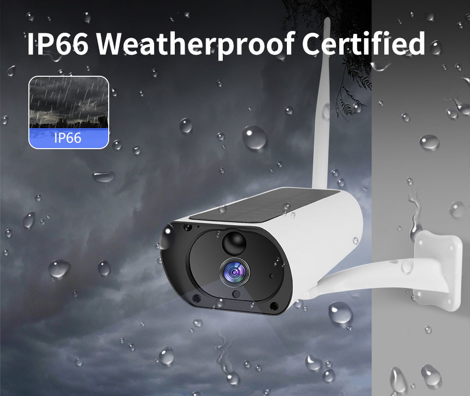 Tuya App TCP CMOS 4G Wifi Security Camera 850nm Burglar Alarm Systems