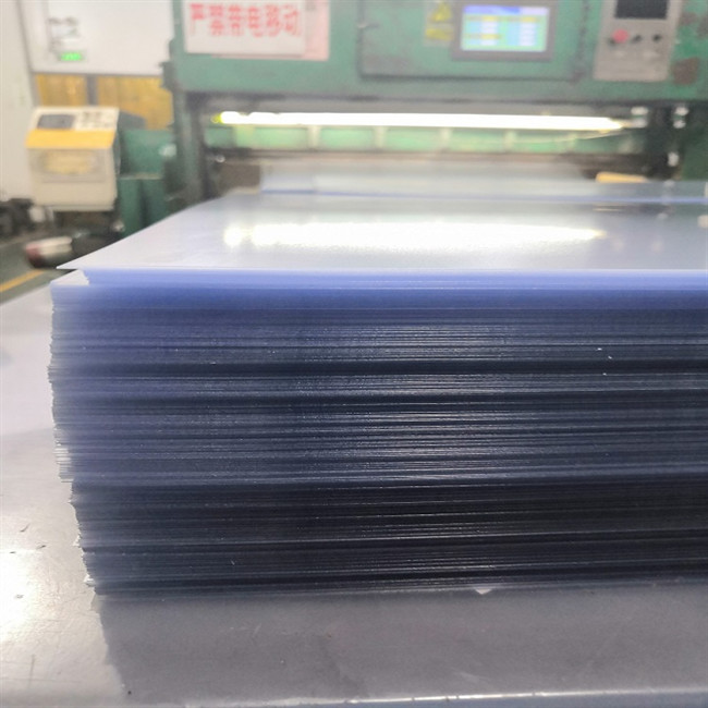 0.3mm 0.5mm Transparent Rigid PVC Sheet 4x8 Ft Plastic Sheet