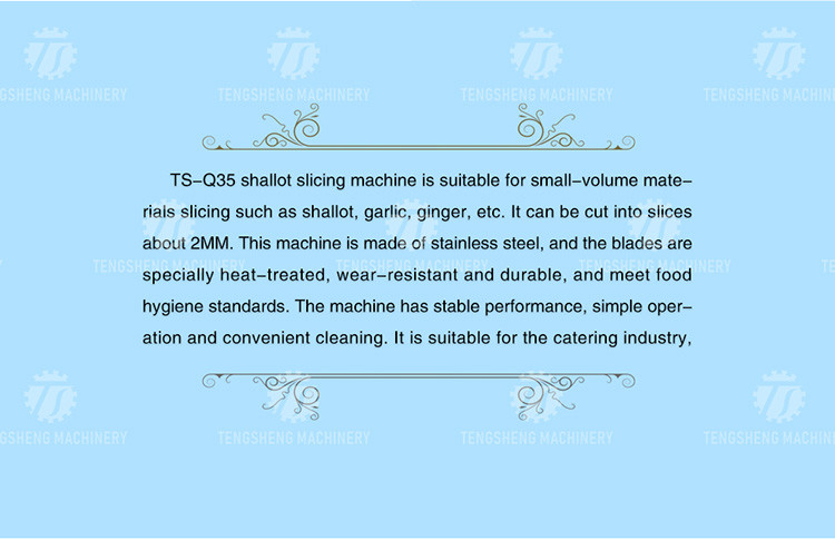 Industrial Garlic Vegetable Processing Machine 0.375KW Automatic Cutting Machine