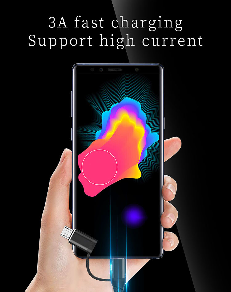 Focuses 4 In 1 5A Multifunctional USB Cable Fast Charging