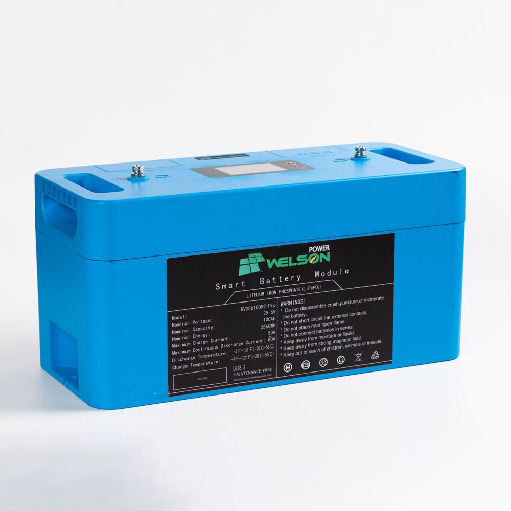 Lifepo4 12v 100ah Bluetooth Lithium Iron Phosphate Battery Bms Camper Vans Motorhomes RV Marine