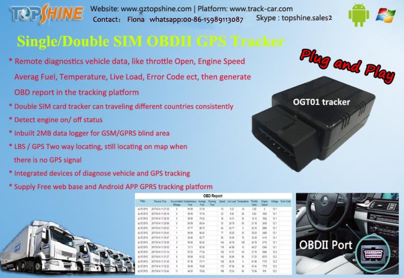 Mini 9V SMS GPRS GPS Vehicle Tracker Tracking Device 2G For Anti-Hijack