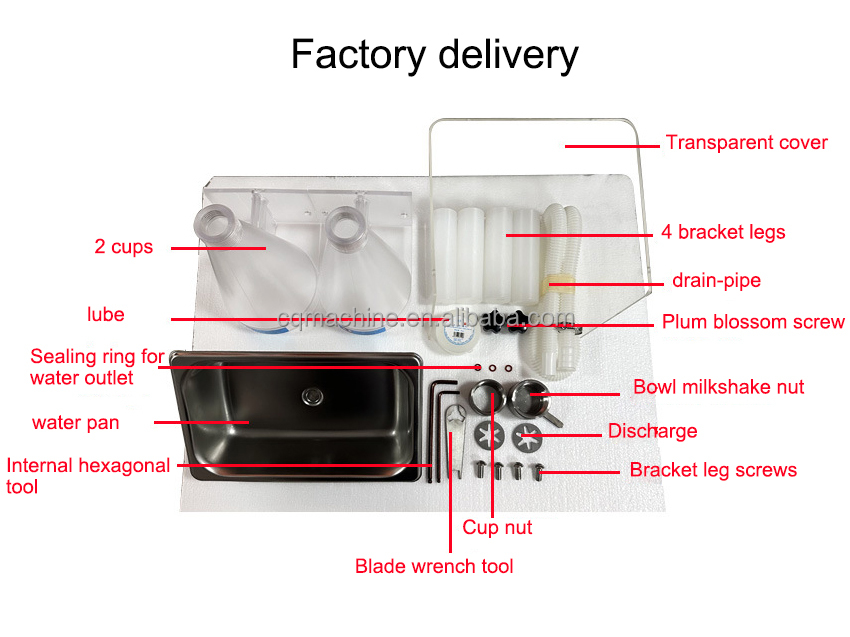 Fruit Ice Cream Blender Machine Swirl Freeze Fruit Ice Cream Maker 110V/220V