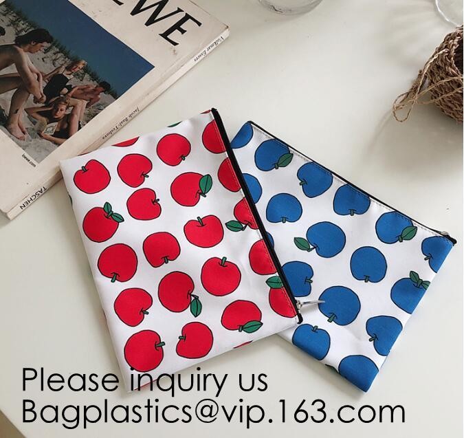 6pcs Travel Clothing Mesh Pouch Laundry Bag Travel Organizer Clothing packs Handle,metal zipper customize logo print mak