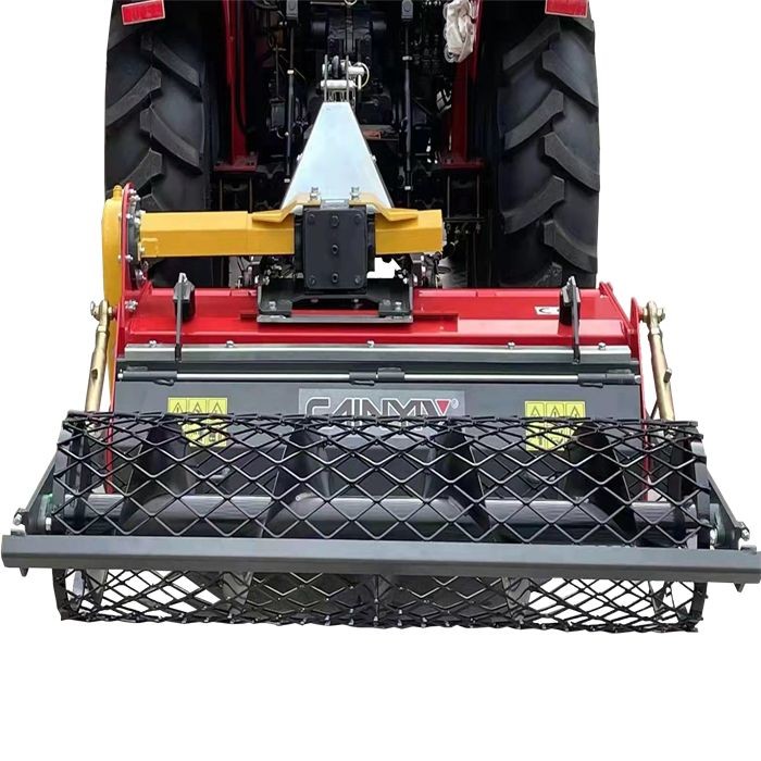 CE Certification Agricultural Stone Burier Tractor Pto 3 Point Hitch Rotavator