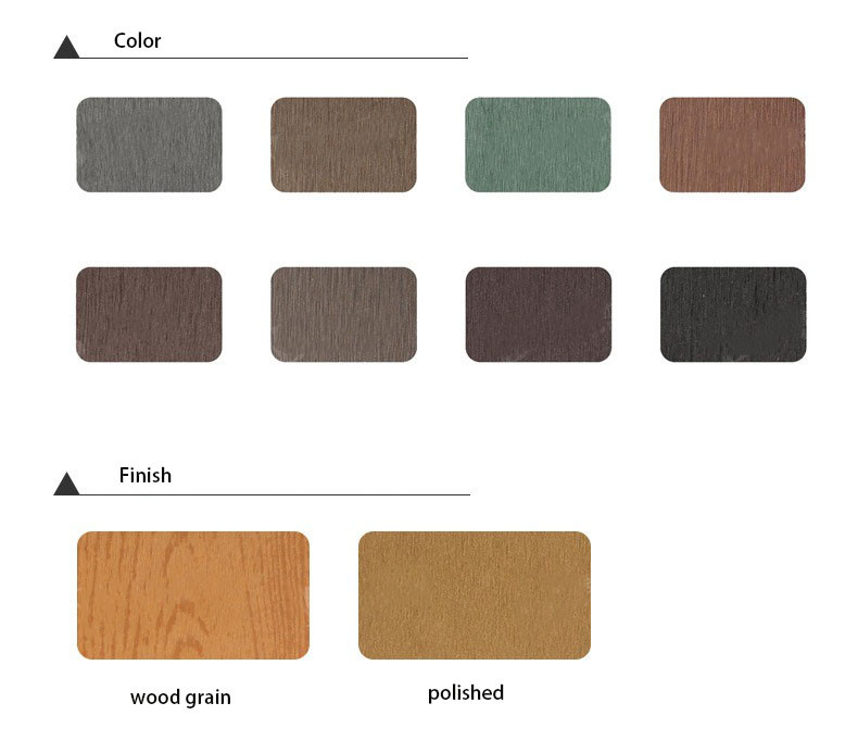 Waterproof 145x20.5mm Wood Plastic Composite Cladding Panel Brown WPC Outdoor Wall Panel For Garden