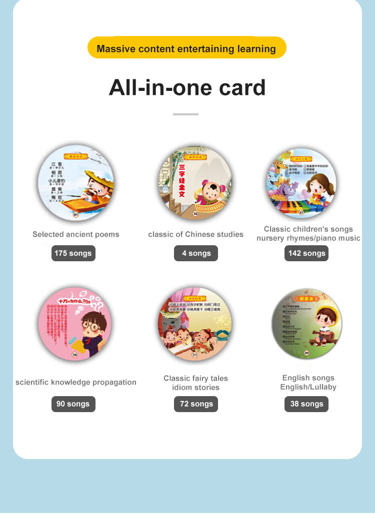 Powerful And Portable Children's Music Learning Machine With 02-30 Hours Working Time