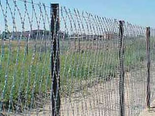 Welded Razor Mesh Fence Panels 1.2m x 2.5m mesh 75mm x 150mm blade length 60mm