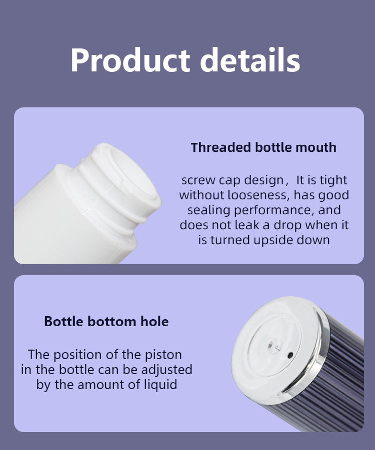 10ml 15ml Acrylic Airless Pump Bottles Eye Treatment Packaging For Cosmetic Products