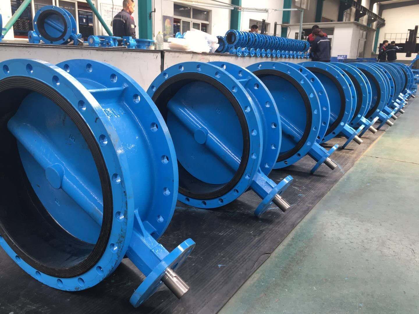 Double Flanged Butterfly Valve For Water