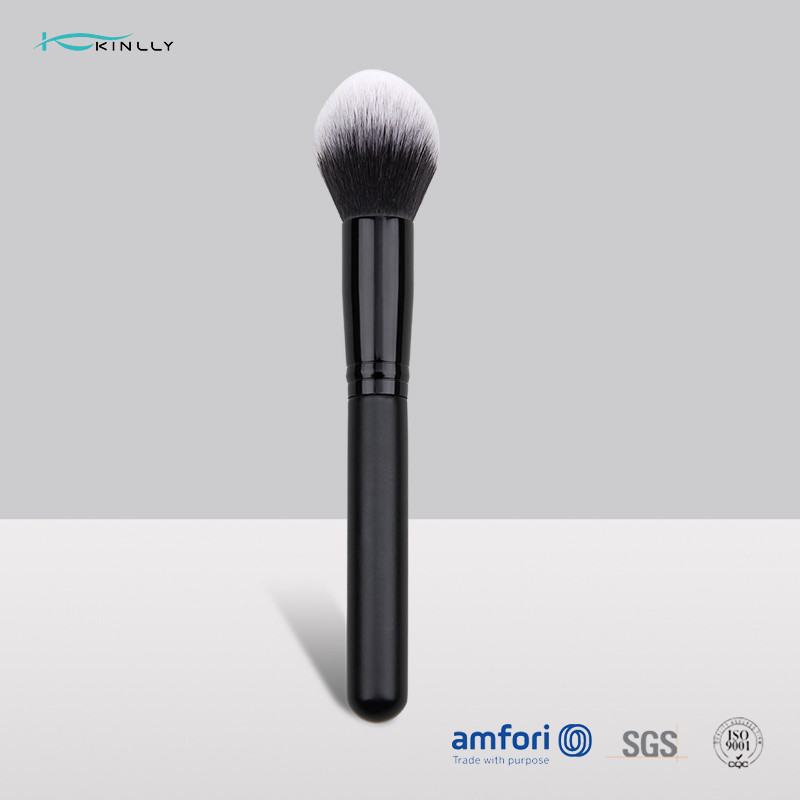 1pcs Aluminum Ferrule Portable Powder Brush For Face