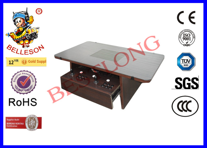 One Side Two Player Coffee Table Games Machine 22 Inch LCD Screen