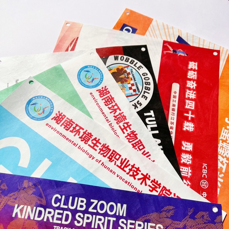 Stylish Custom Printed Event Wristbands , Waterproof DuPont Tyvek Wristbands