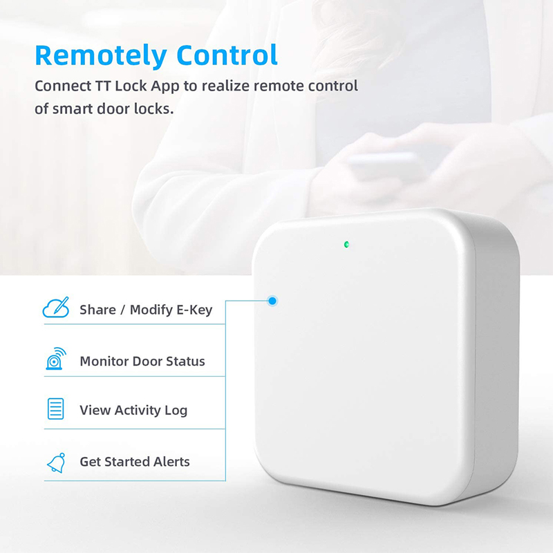TT Lock Smart Fingerprint Door Lock S874 With Tuya APP Sliding Door Lock