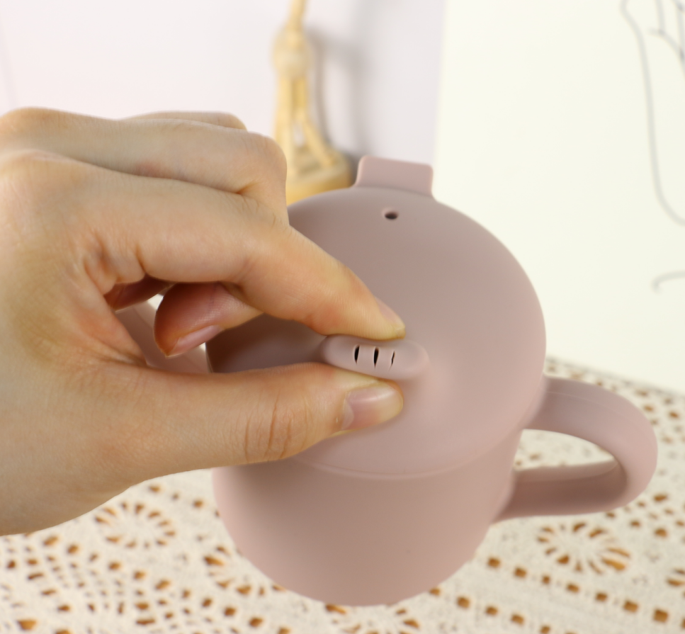 120ml Silicone Drinking Cups For Kids Toddler Training OEM ODM