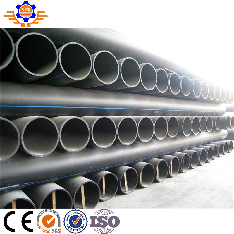 Natural Gas Pe Corrugated Pipe Making Machine Single Screw Extruder