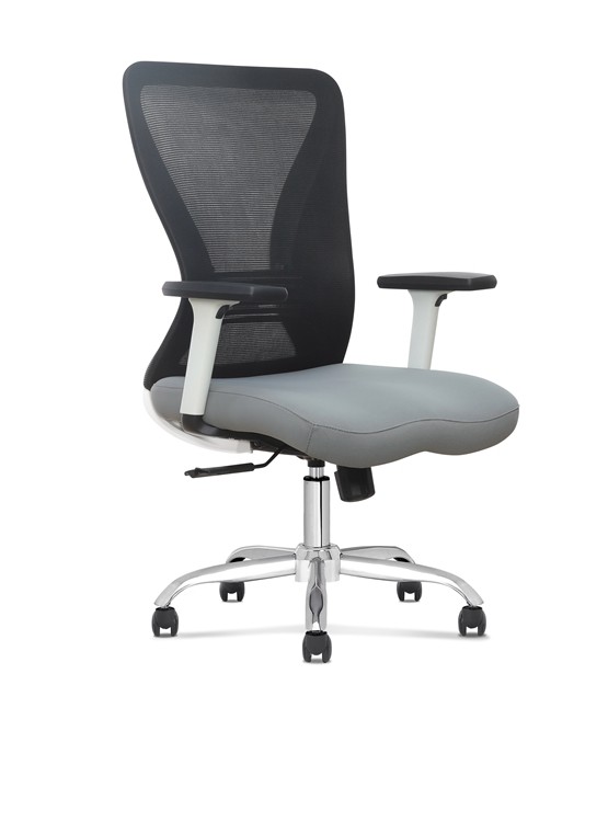 Heavy Duty Mesh Office Swivel Chair Base 90 Deg BIFMA 3D Lumbar Support