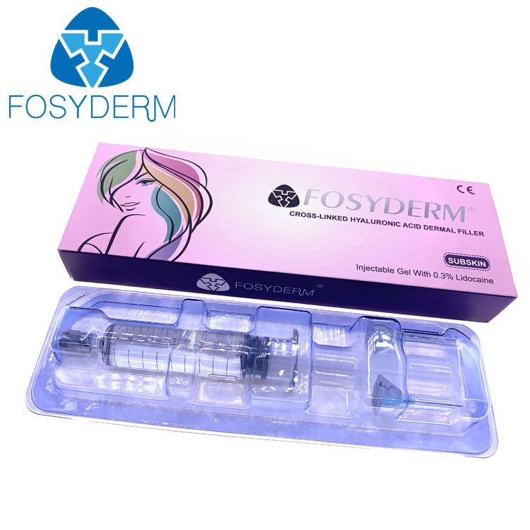Fosyderm Subskin 10ml 20ml Dermal Filler HA For Breast Penis Increase