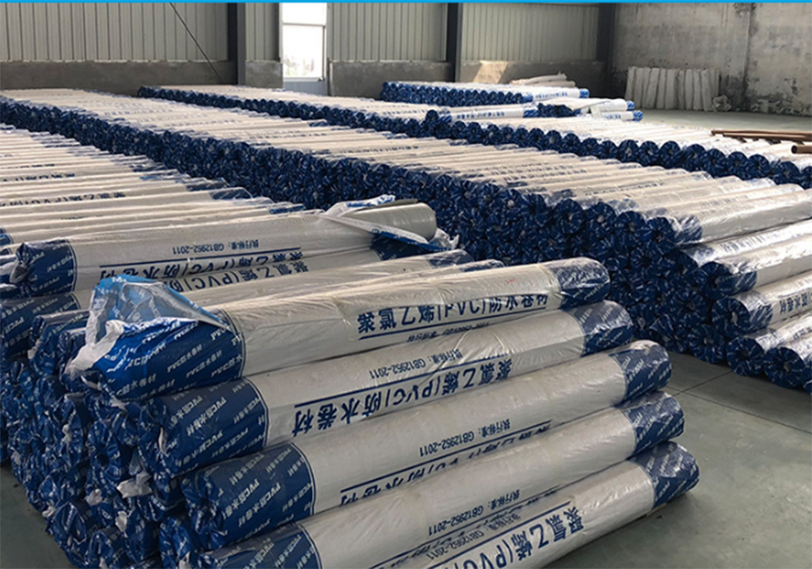 Project Solution Capability PVC Waterproof Roofing Membrane for Concrete Flat Roof