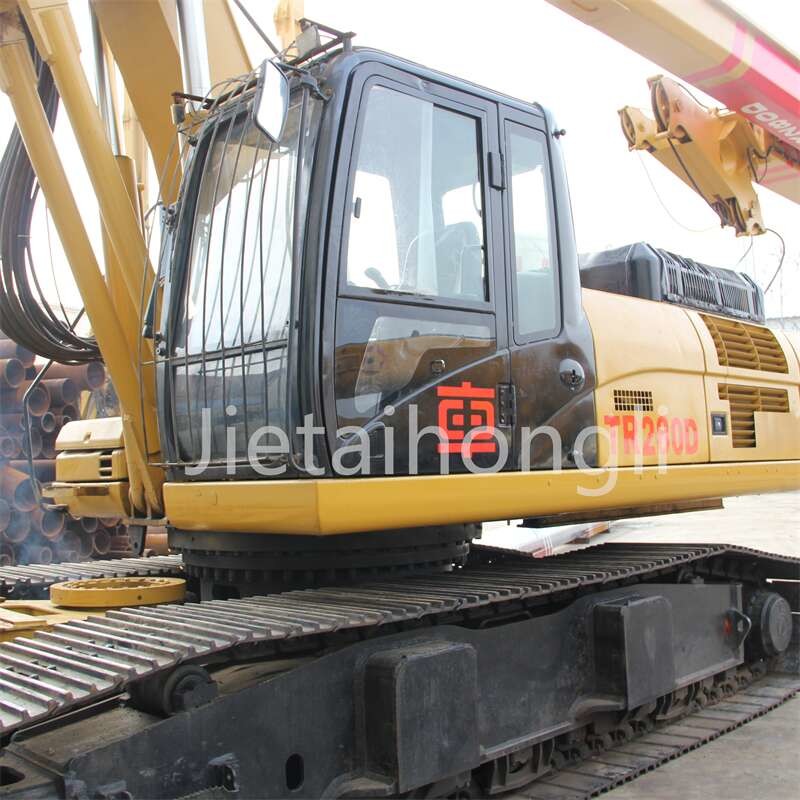 Stable Refurbished Secondhand Used Rotary Drilling Rig CRRC With Crawler Undercarriage