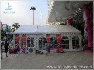 Small Outside White Fabric Commercial Exhibition Tent for Oudifen Promotion