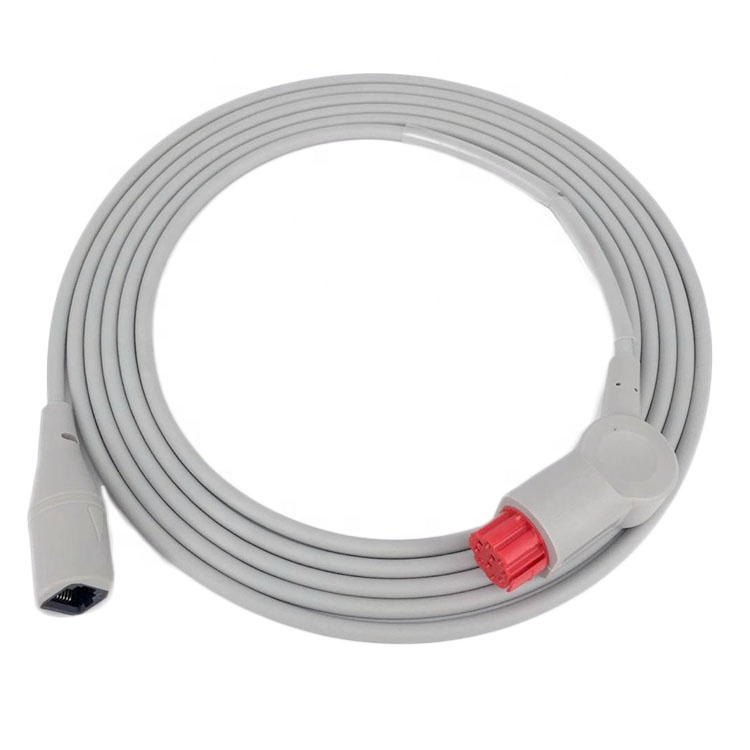 IBP adapter cable compatible for GE-Datex to Abbott transducer