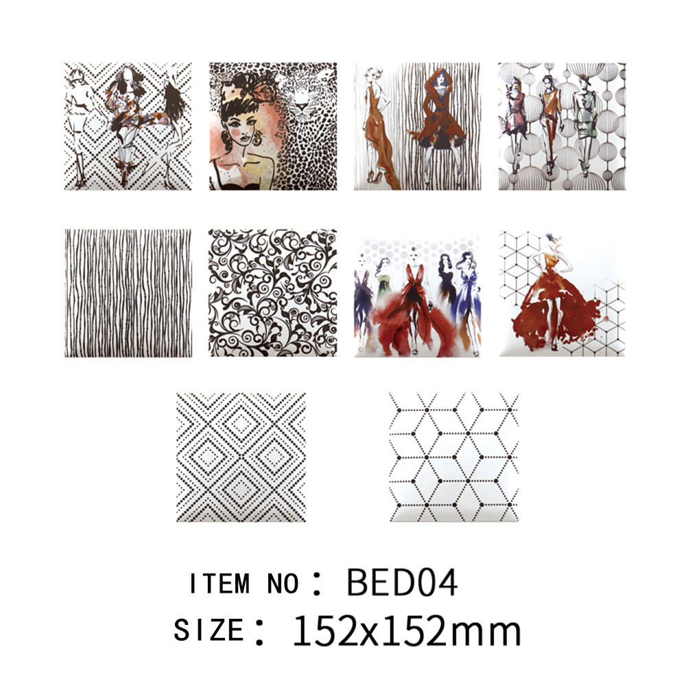 152x152mm Interior Bread Tiles And Subway Tiles For Dining Room