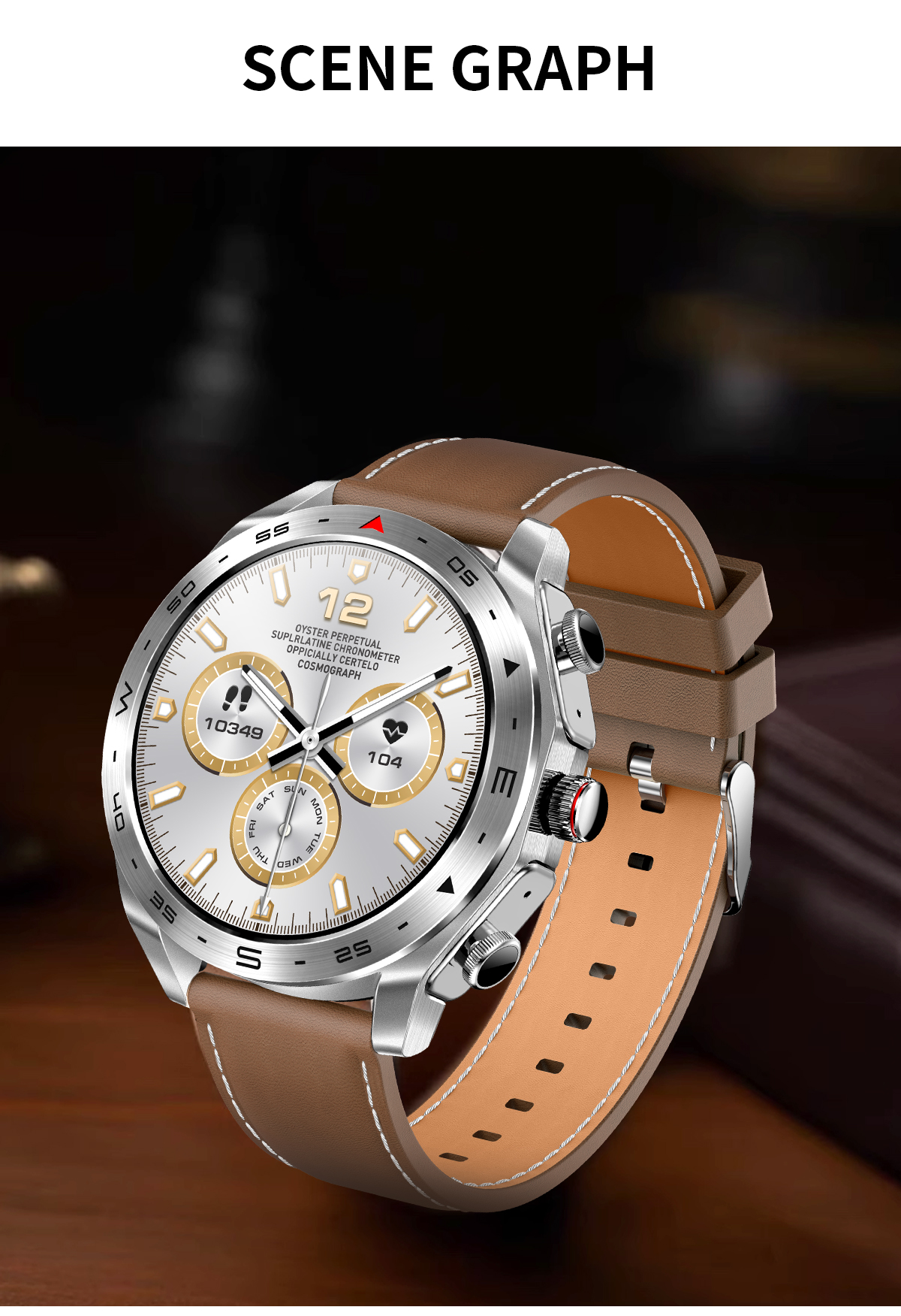 Long Battery Life TWS Support Smartwatch With Music Bracelet Syncs