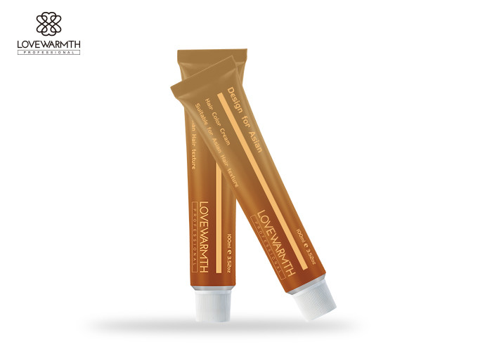 Fragrant Permanent Hair Color Cream No Harm Shine Material For Hairdresser