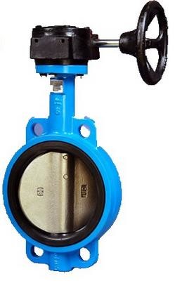 Cast Iron Wafer Connection Butterfly Valve with Penumatic Actuator