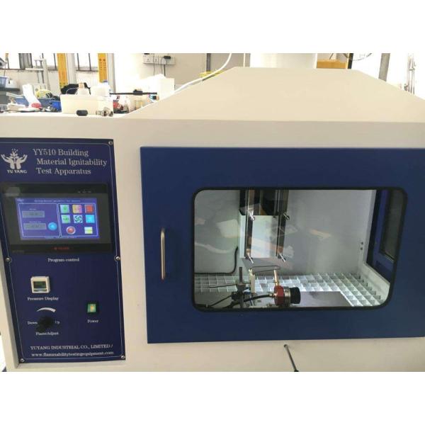 EN ISO 11925-2 Standard Compliant Flammability Testing Equipment For Building Structure Classification