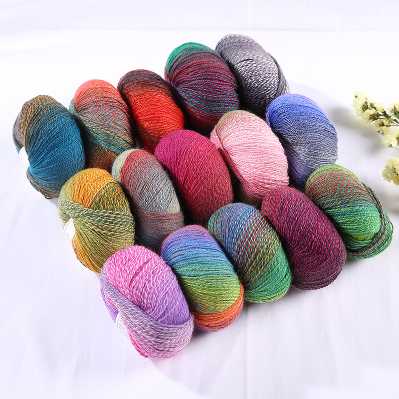Durable Washable Wool Cotton Blend Yarn , Anti Fouling Cotton Mix Yarn