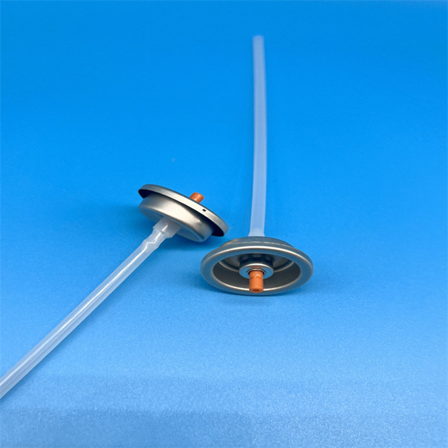 One Inch MDF Kit Activator Valve with Mounting Cup Down Dimples Stainless Steel and Plastic