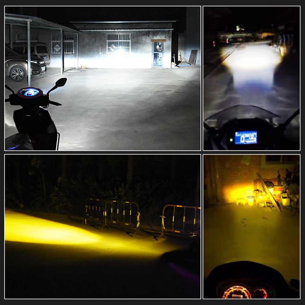 CSP 3000Lm LED Motorcycle Lights Waterproof H4 H6 Headlights