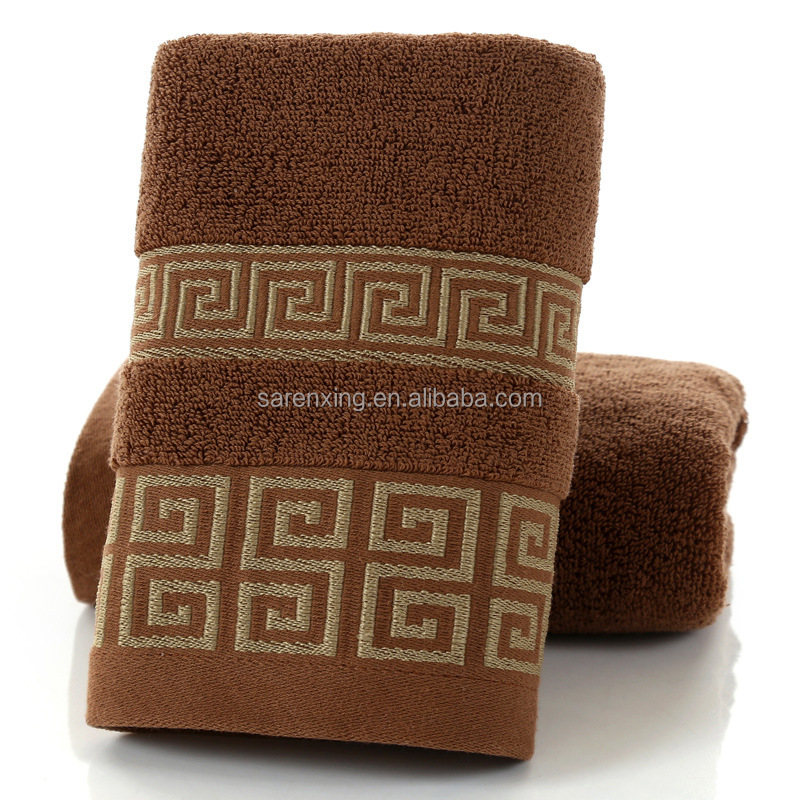 Custom Logo Beauty Spa Cotton Towels for Hairdressing and Barber Shop