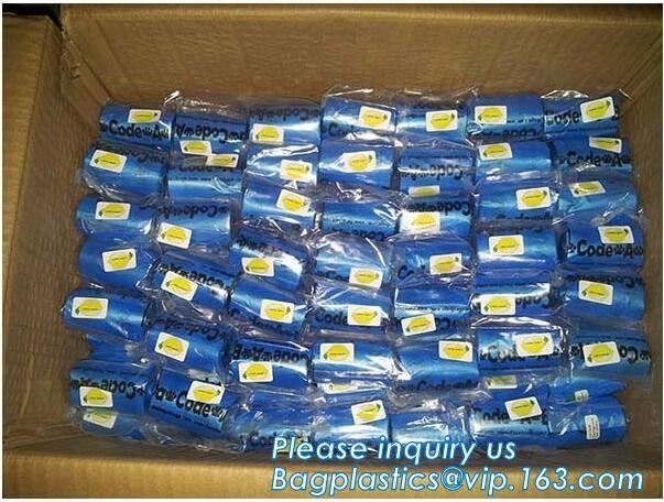 High Quality Eco-friendly Degradable Fashion With Printing Doggy Pet Dog Waste Poop Bags, Eco friendly pet dog waste poo