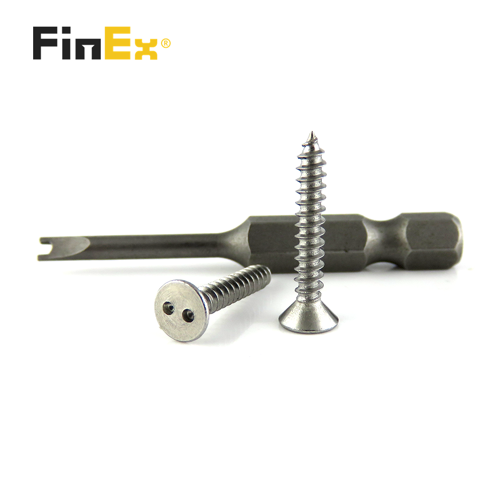 Metric Steel Self Drilling Security Screws Customizable With 500mm Length