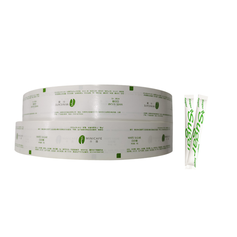PE Coated Paper Roll For Sugar Stick Packaging 100% Virgin Wood Pulp