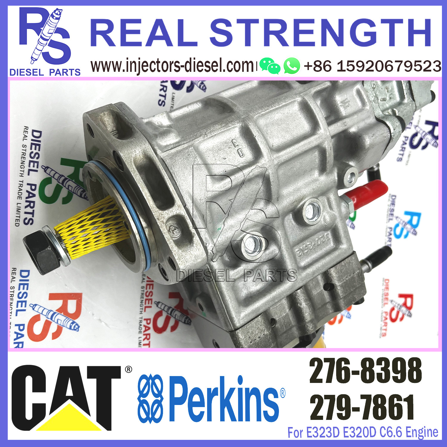 C6.6 Diesel Engine Fuel Pump 2641A312 2768398 3178021 317-8021 276-8398