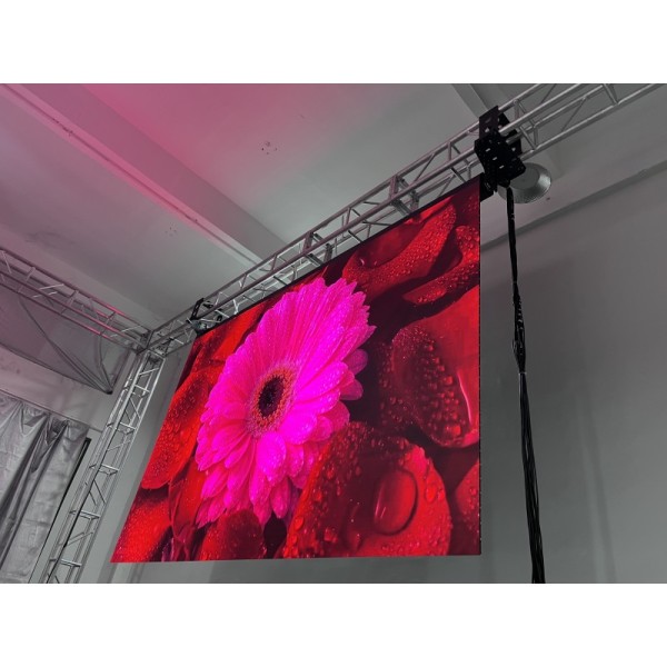 LED Roll -Up Display Screen P1.953mm For Classroom Of Scool, Church, Boardroom, Shows