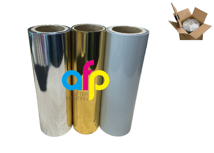 BOPP Thermal Metalized Film Various Color 52 Dynes Double Corona Treatment