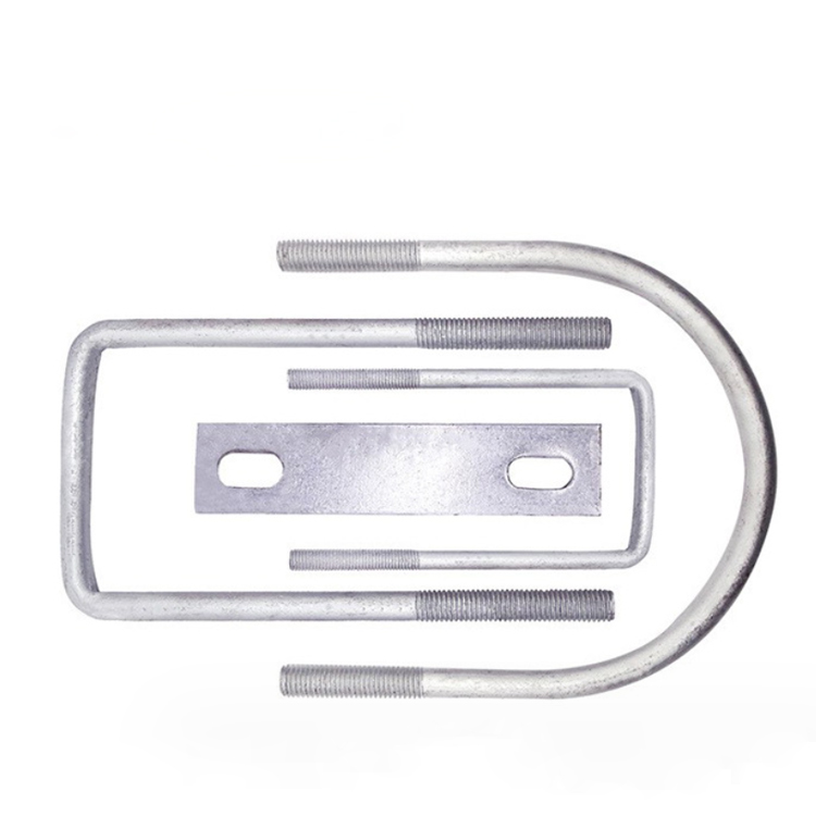 DIN3570 Customized Various Sizes Supported Piping Connector Cross Double U-shaped Pipe Clamp U Bolts