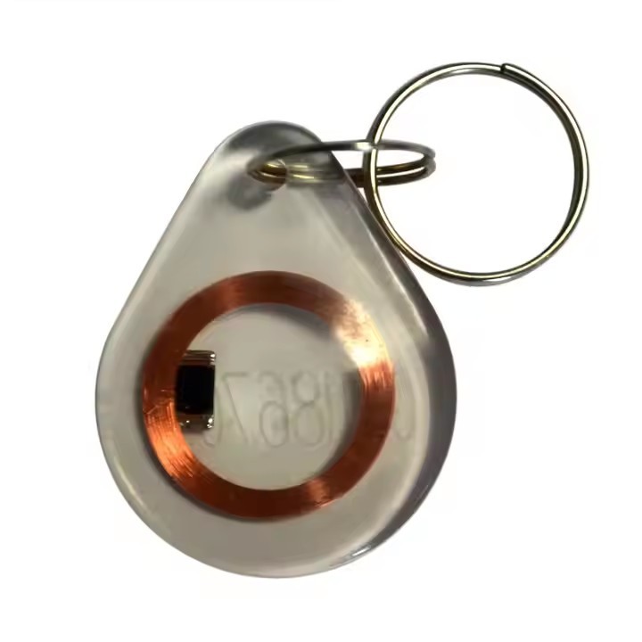 Smart Keychain ABS Plastic NFC Keyfobs RFID Key Tags For Door Access