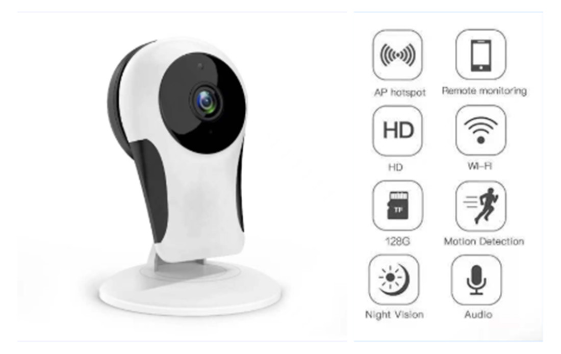 Indoor Wi-Fi 1080P Mini Smart IP Camera(JY-F02-2MP)