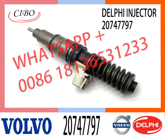 diesel fuel injector nozzle 20747797 BEBE4D12101 21585101 injector for VOL D9B common rail injector 20747797
