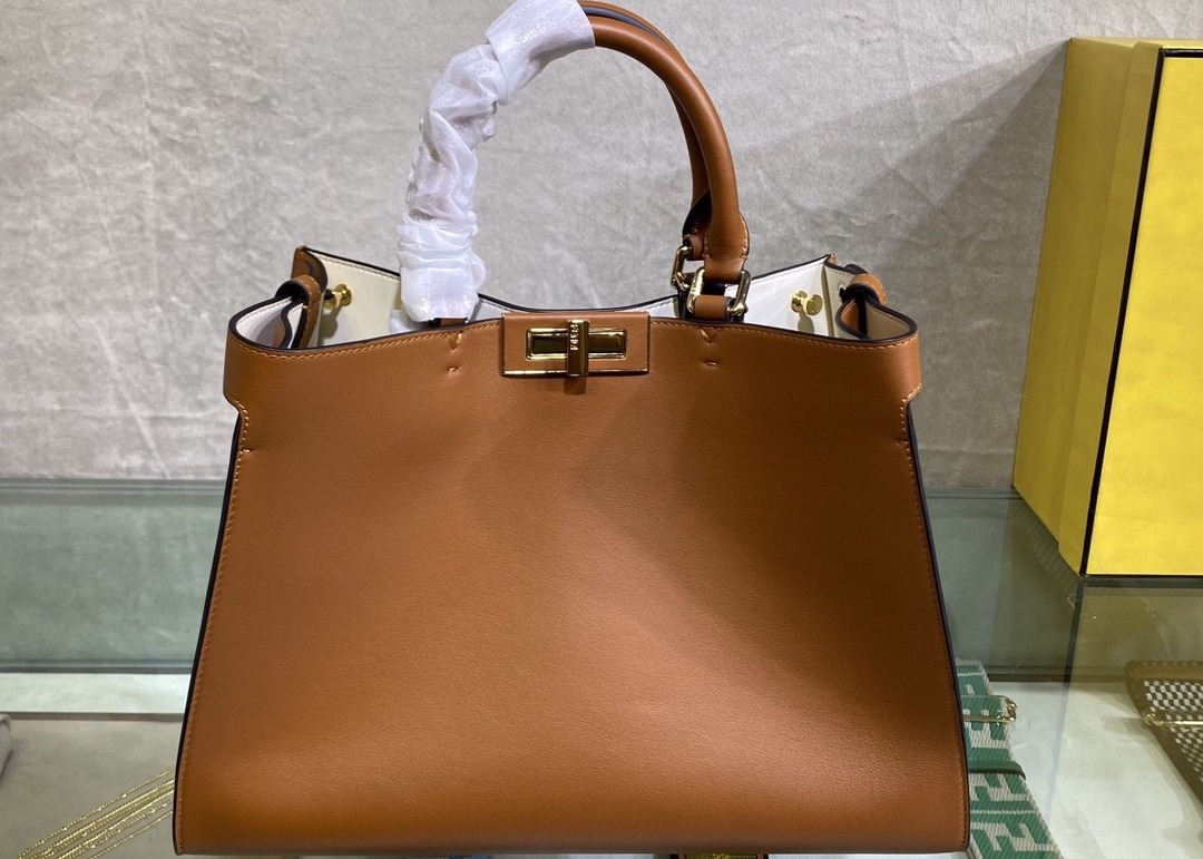 peekaboo genunie leather bag simple high capicity Women fashion handbag