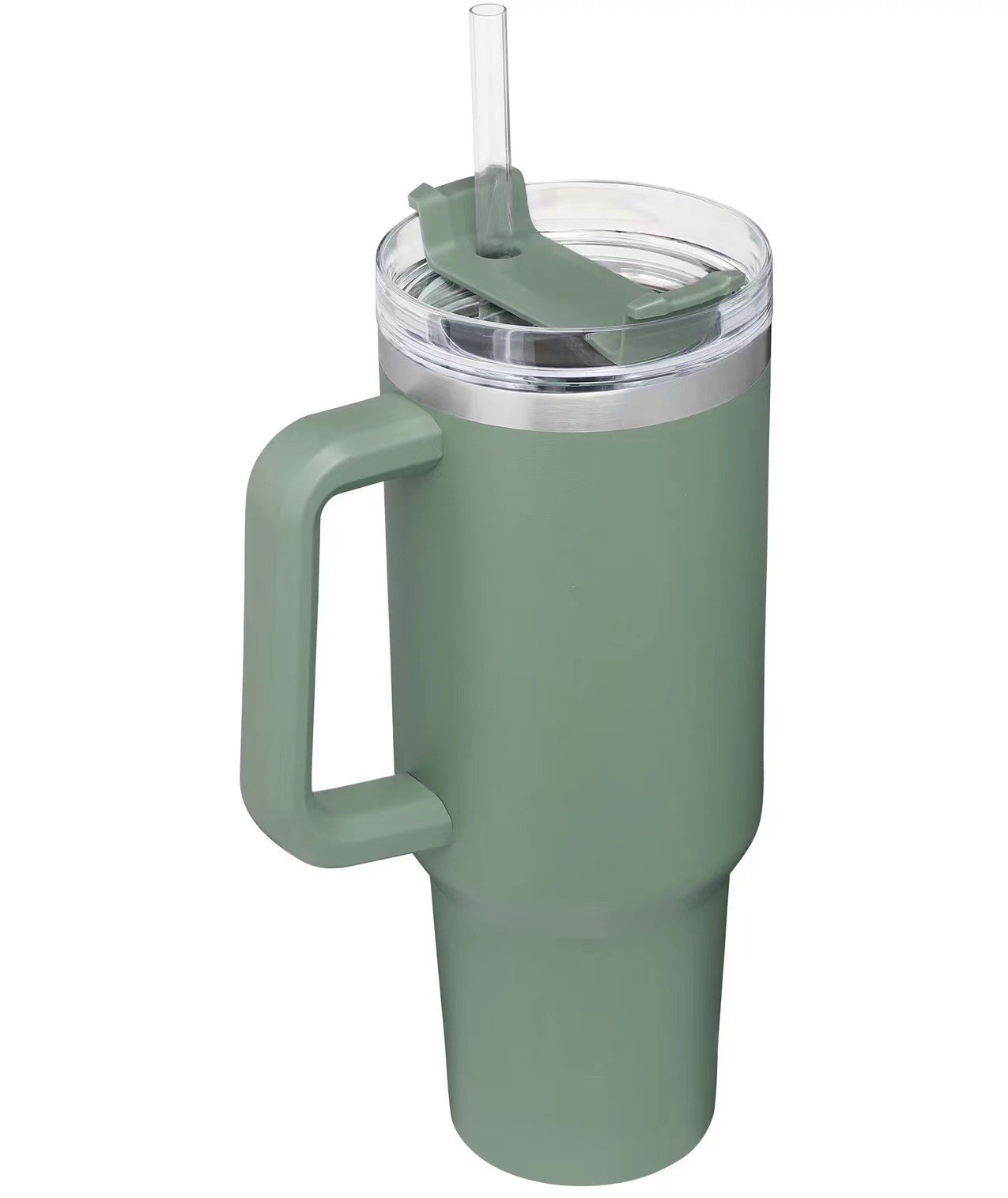 Custom 30oz Insulated Tumbler With Lid And Straws