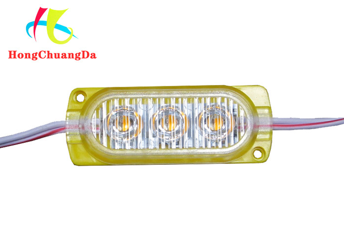 0.6W LED Lights Modules 240LM 60*23mm IP67 Waterproof For Truck Side Warning Light